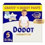 Análisis y comparativa: Dodot Sensitive Talla 5 Plus, la mejor opción para cuidar la piel de tu bebé