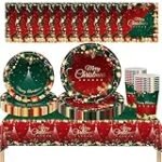 Análisis de los mejores platos desechables para Navidad: higiene y practicidad en tu mesa festiva